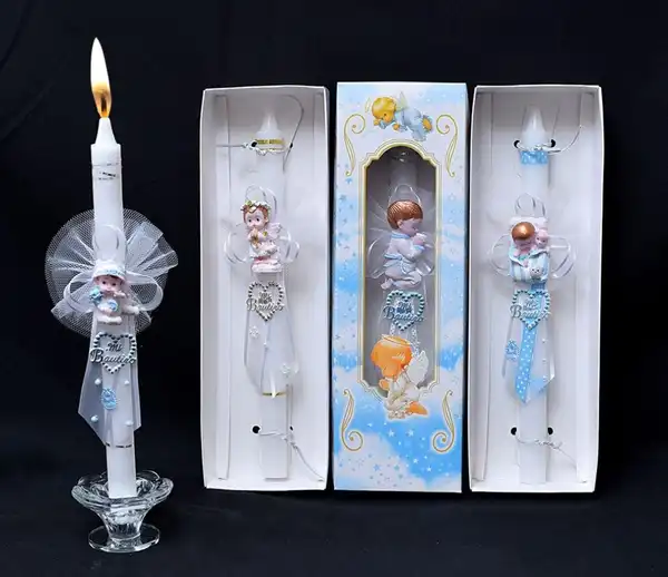 Cirio Decorado Bautizo
